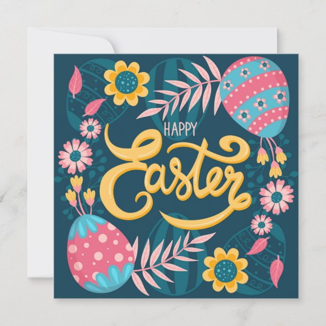 Cute Easter Invitation (Front)
