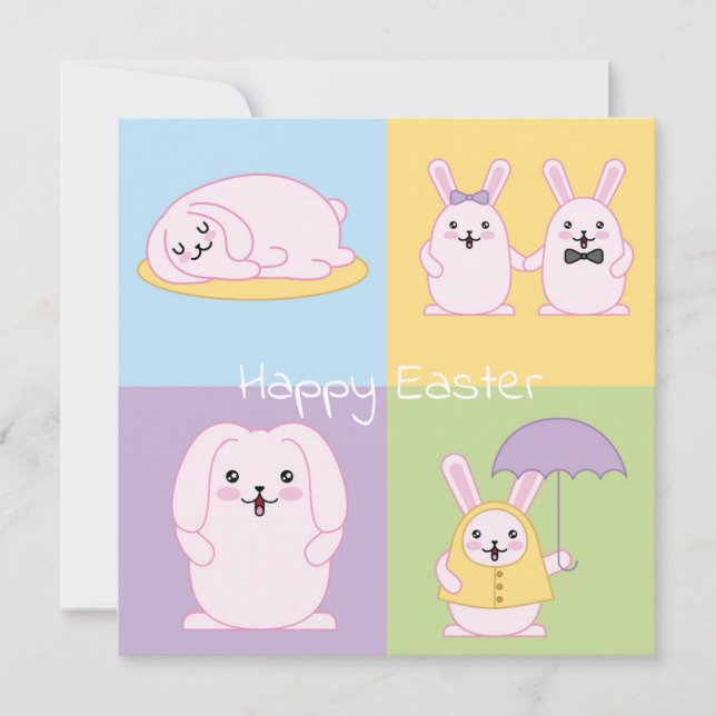 Cute Easter Invitation (Front)