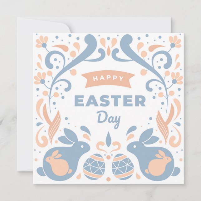 Cute Easter Invitation (Front)