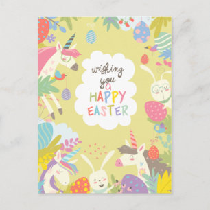 Cute Easter Postcard