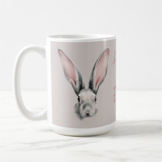 Cute Easter Rabbit in Minimalistic Style  Coffee Mug