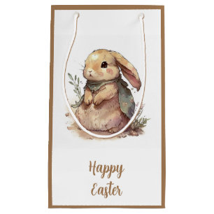 Cute Easter Rabbit Small Gift Bag
