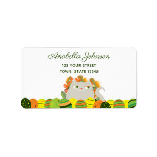 Cute Easter Return Address Label