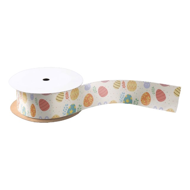 Cute Easter Ribbon Satin Ribbon (Spool)