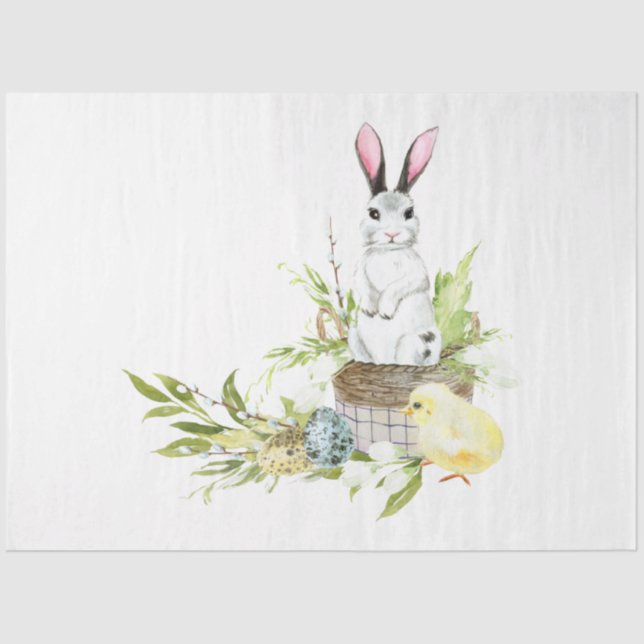 Cute Easter Series Design 6 Tissue Paper (Front)