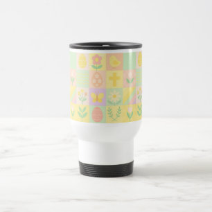Cute Easter/spring patterned Travel Mug