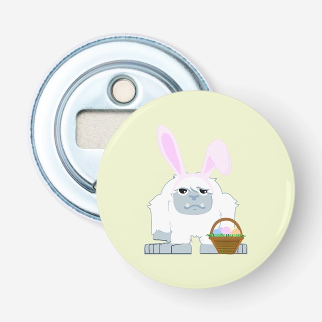 Cute Easter Yeti Bottle Opener (Front)
