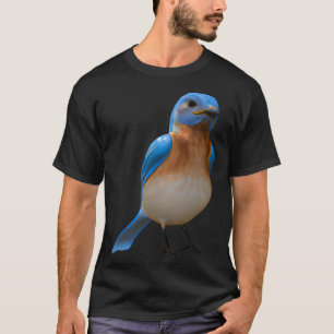 Cute Eastern Bluebird Sunset  1 T-Shirt