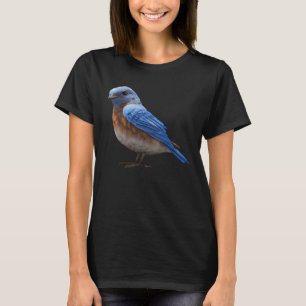 Cute Eastern Bluebird Sunset T-Shirt