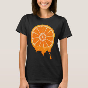 Cute Easy Fruit Halloween Treat Orange Sliced Cost T-Shirt