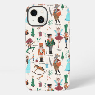 Cute Ecru Nutcracker Ballet Christmas Holiday iPhone 13 Case
