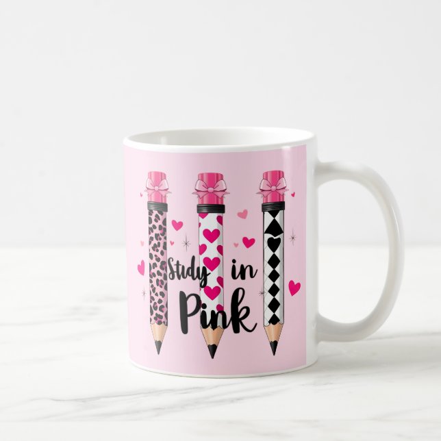 Cute Education Pencil Coffee Mug (Right)