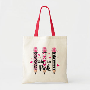 Cute Education Pencil Tote Bag