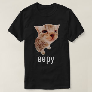 Cute Eepy Cat Sleepy Cats Meme Funny T-Shirt