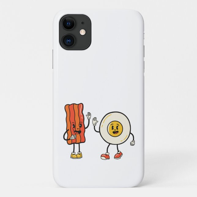 Cute Egg And Bacon Case-Mate iPhone Case (Back)