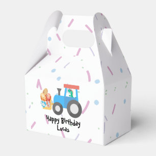 Cute egg dino tractor Truck Birthday boy B2S Favour Box