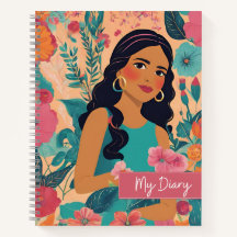 Cute & Elegant Diary Notebook for Organised Women