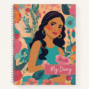 Cute & Elegant Diary Notebook for Organized Women