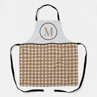 Cute elegant modern pattern apron