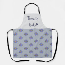 Cute elegant modern pattern apron