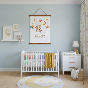 Cute Elephant baby Hanging Tapestry