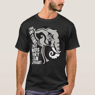 Cute Elephant Ban Trophy Hunting T-Shirt