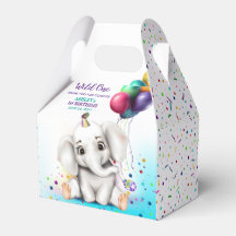 Cute Elephant Birthday Party