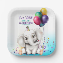 Cute Elephant Birthday Party
