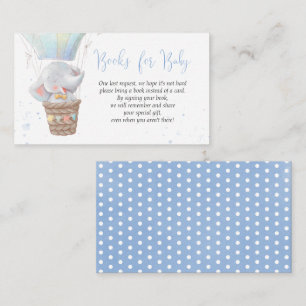 Cute Elephant Boy Books for Baby Enclosure Card