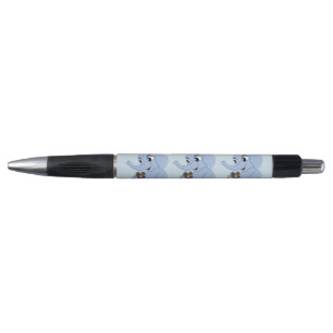 Cute elephant boy cartoon pen