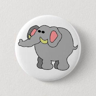 Cute Elephant Button