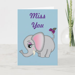 Cute Elephant Card