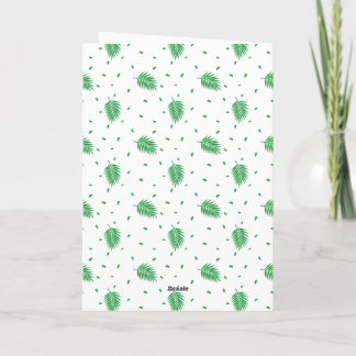Cute Elephant Carrying Gift Thank You Card