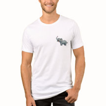 Cute Elephant Cartoon – Adorable Unisex T-Shirt De