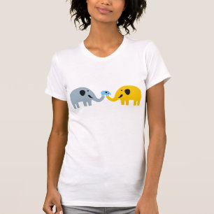 Cute Elephant Family T-shirts