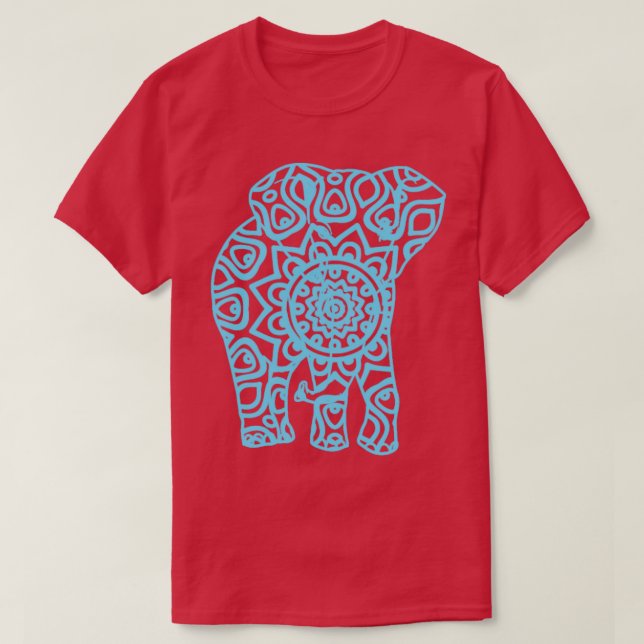 Cute Elephant Gift Print Elephants Wildlife Kids   T-Shirt (Design Front)