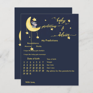 Cute Elephant & Little Butterfly Baby Shower Game