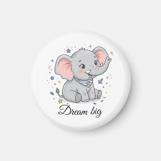 Cute elephant magnet