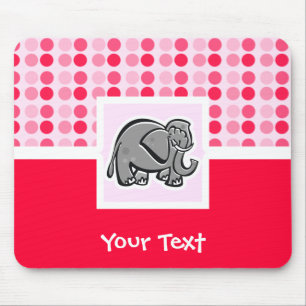 Cute Elephant Mouse Mat