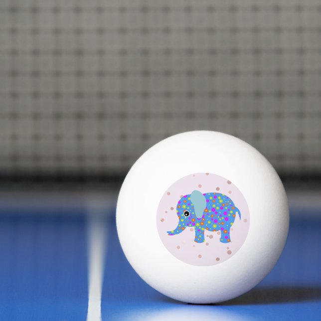 Cute Elephant  Ping Pong Ball (Net)