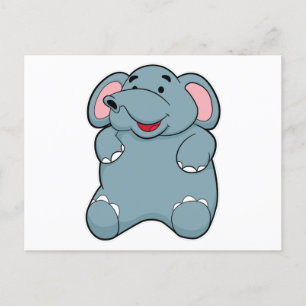Cute Elephant Postcard
