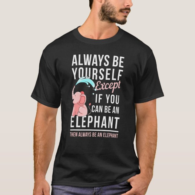 Cute Elephant T-Shirt (Front)