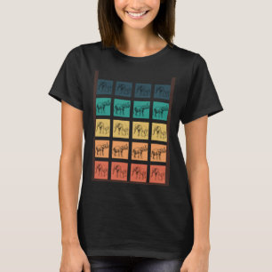 Cute Elephants Elephant  Retro Vintage Elephant  1 T-Shirt
