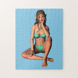 CUTE ELF GIRL PUZZLE