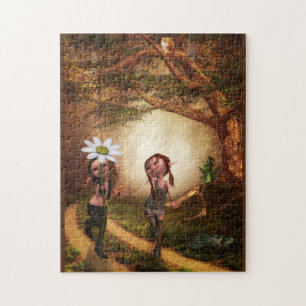 CUTE ELF GIRLS FANTASY PUZZLE