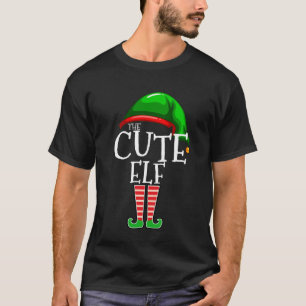Cute - Elf Group Matching Family Christmas Funny P T-Shirt
