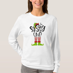 *~* Cute ELF I AM THE SASSY ONE  T-Shirt