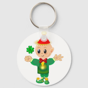 Cute elf key ring
