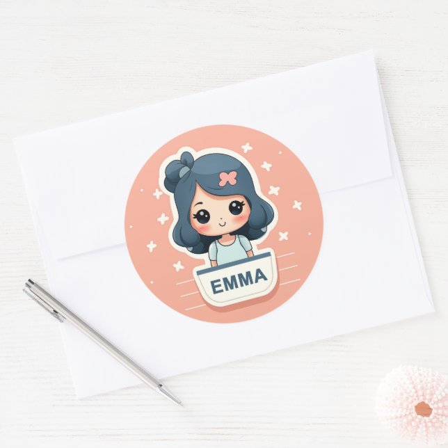 Cute Emma sticker (Envelope)