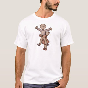 Cute Emo Cartoon of Girl Hugging Boy T-Shirt